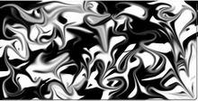 Black and white 18"x36"