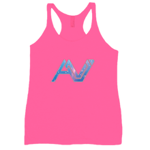 AVI-blue tanktop-women-racerback