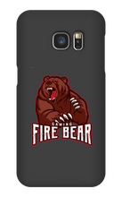 Fire Bear Samsung Phone Case