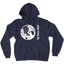 Girl with a Dj clock Hoodie