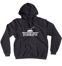 Hoodies (No-Zip/Pullover) white text