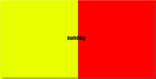 sunday