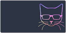 Colorful Nerdy XXL Mousepad