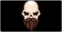 beardedbonesttv XXL Gaming Mousepad