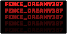 fence_dreamy387 XXL Gaming Mousepad