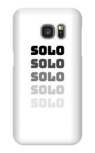 Fading Solo Text Samsung Phone Cases