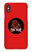 Fire Bear IPhone Case