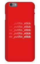 mr_putito_stick iPhone Phone Cases