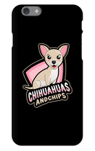 chihuahuasandchips iPhone Phone Cases