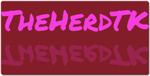 TheHerdTK Name XXL Gaming Mousepad