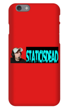 staticisdead Face iPhone Phone Cases