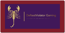 deftestviolator XXL Gaming Mousepad