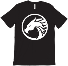 QcDragonz T-Shirts White Logo