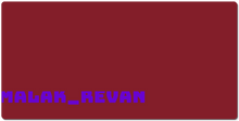 malak_revan XXL Gaming Mousepad
