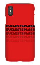 evilestsplash iPhone Phone Cases