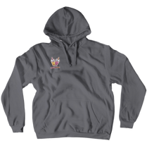 Bubble Team Hoodies (No-Zip/Pullover-Orange/Pink)