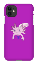 Kirby The Axolotl iPhone Phone Cases