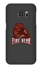 Fire Bear Samsung Phone Case