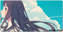 Anime Girl Gaming Mousepad