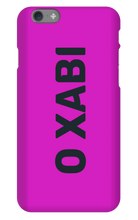 O Xabi iPhone Phone Cases - Logo OXabi Black