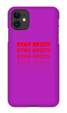 Stay Spicy iPhone Case