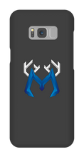 Blue logo Samsung Phone Cases
