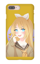 miko_ribbit iPhone Phone Cases (art by dellelone)