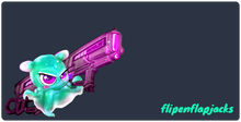 flipen (R) pew pew deskmat