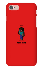 Rock hard iPhone Phone Cases