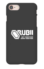 Rubii iPhone Phone Cases (white logo)