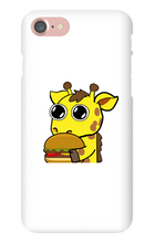 lexxlegion hamburger giraffe  iPhone Phone Cases