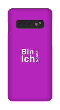 Bin ich Normal Samsung Cases Dunkel