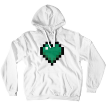 Teal Heart Hoodie
