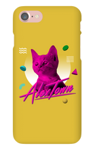 AlexTown Pink Cat Mascot iPhone Case