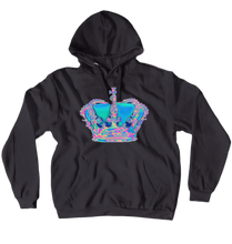 Queen of the Party Hoodies (No-Zip/Pullover)