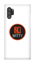 NLWITTY Circle Logo Samsung Phone Case - White