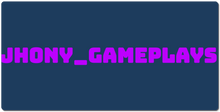 jh0ny_gameplays XXL Gaming Mousepad