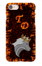 T D + Logo iPhone Phone Cases