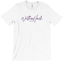 WuthaHeck Center Tee Purple Font