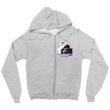 Bunny Beard Gaming Zip Up Hoodie