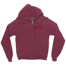 iampscht Schriftzug Zip Up Hoodie