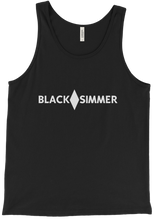 Black Simmer Tank Top