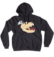 DjIceWolf's Skull logo (Hoodie No-Zip/Pullover)