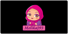MelikaJ93 Logo XXL Gaming Mousepad