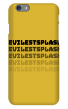 evilestsplash iPhone Phone Cases