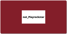 not_playrockstar XXL Gaming Mousepad
