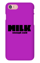 Milk iPhone Phone Cases
