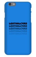 leathalc4rd iPhone Phone Cases