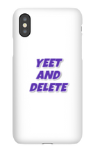 blade442211 yeet and delete iPhone Phone Cases