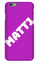 matt1 iPhone Phone Cases